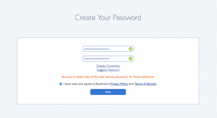 Create Password For Your Blog