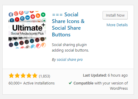 Social Share Icons