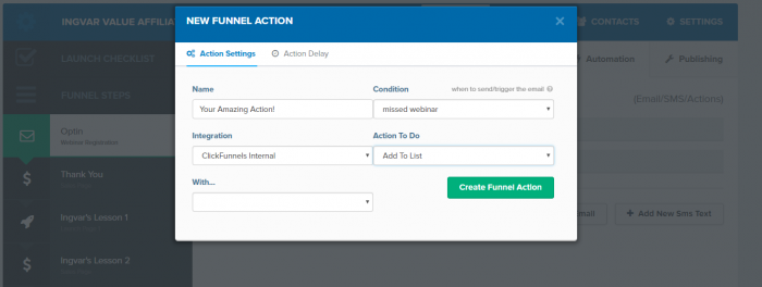 ClickFunnels Actionetics