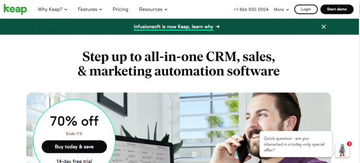 Keap vs ClickFunnels