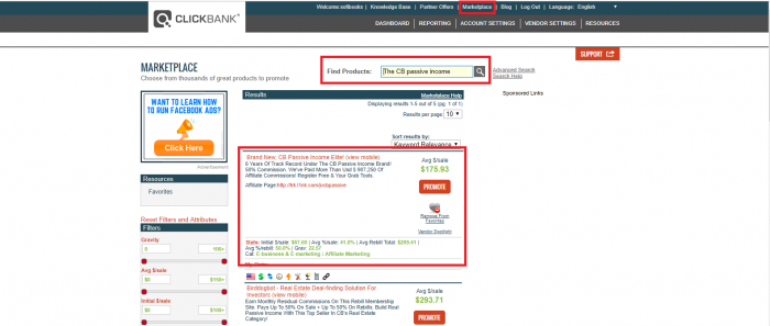 Create Affiliate Marketing Funnel CB passive income
