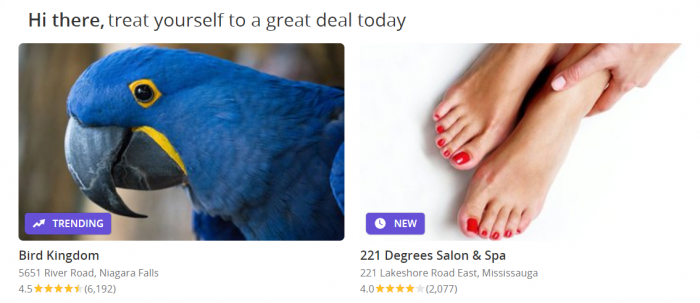 Offer discounts to potential customers Groupon